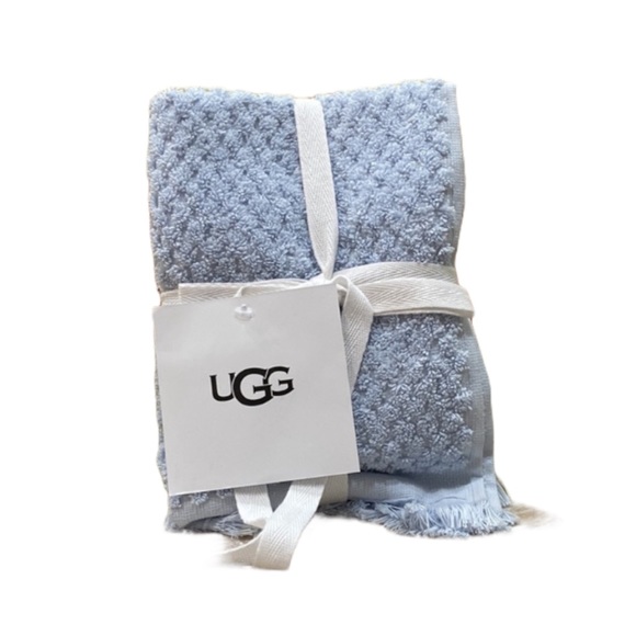 UGG Larissa REEF BLUE Bath Towel Set - Picture 5 of 8